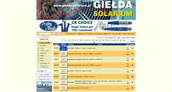 Desktop Screenshot of gielda.solarium.pl