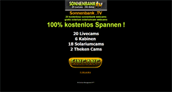 Desktop Screenshot of gratis.solarium.tv