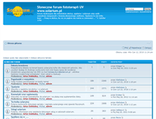 Tablet Screenshot of forum.solarium.pl